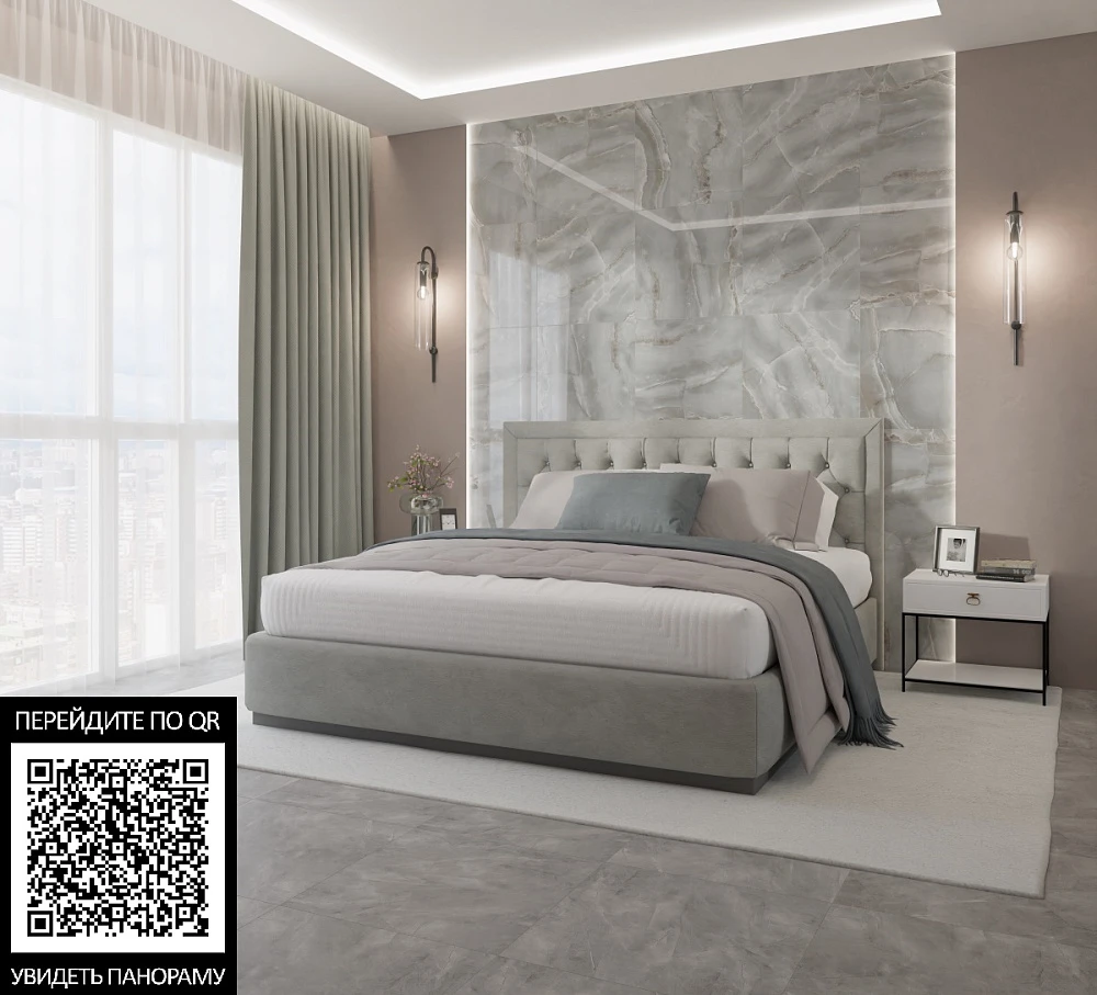 Керамогранит Royce Filito Grey Matt 60x60 см (R_NR1008)